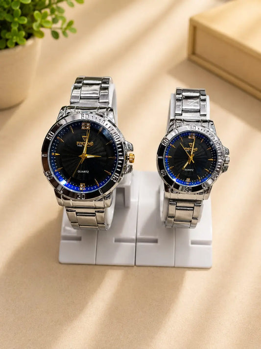 Unisex Couple Watches – Pack of 2