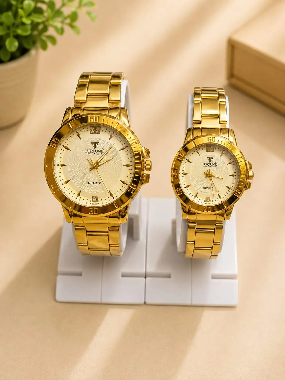 Unisex Couple Watches – Pack of 2