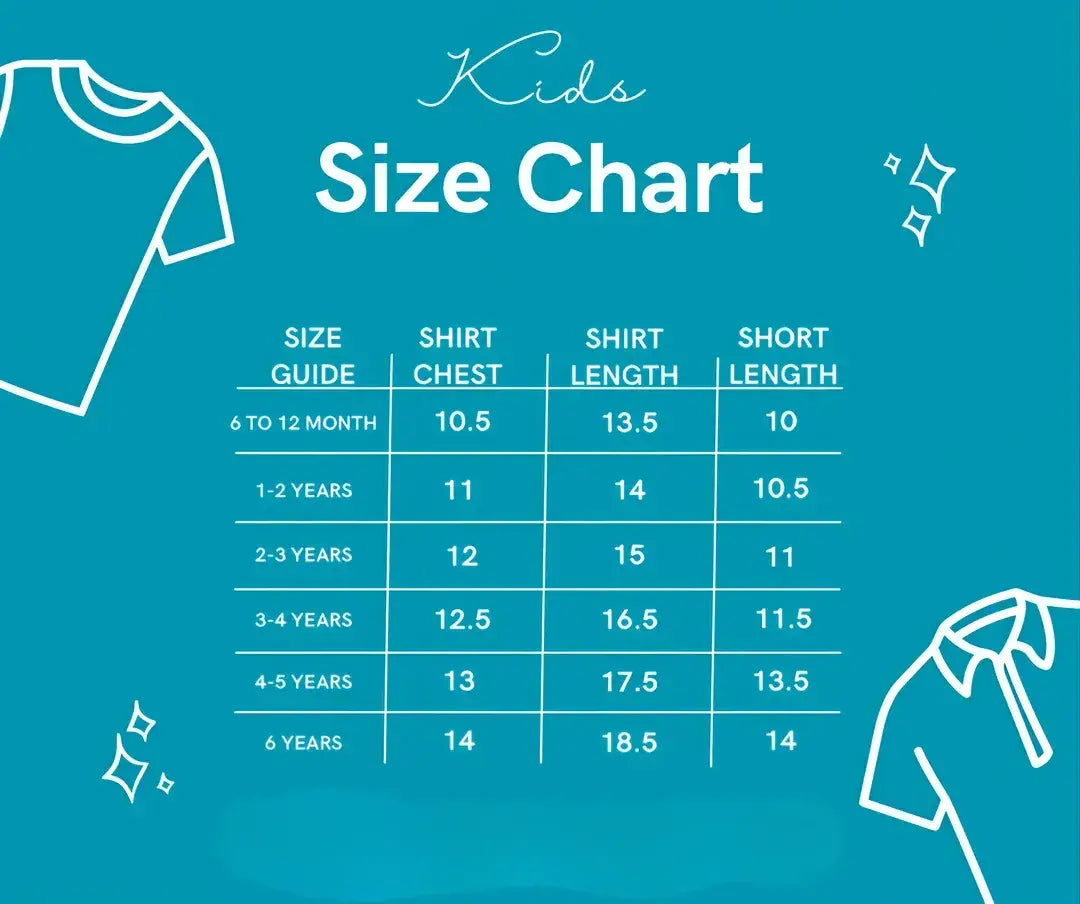 14 August Boy's Printed Shirt & Shorts Set
