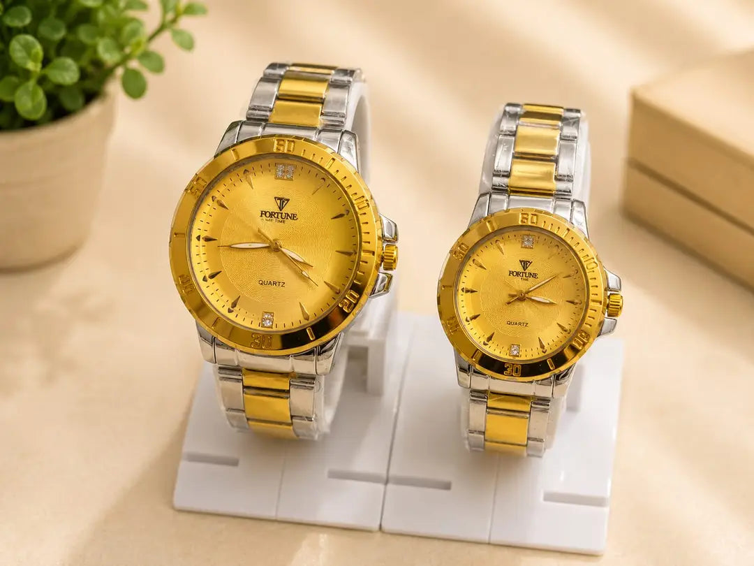 Unisex Couple Watches – Pack of 2
