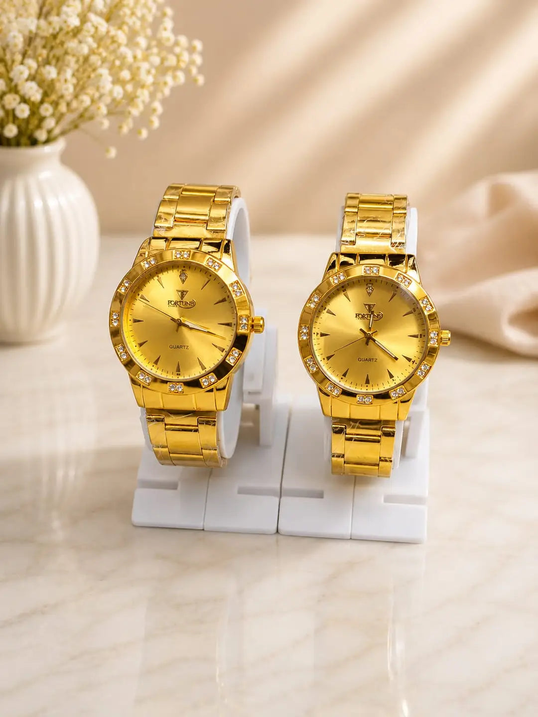 Unisex Couple Watches – Pack of 2