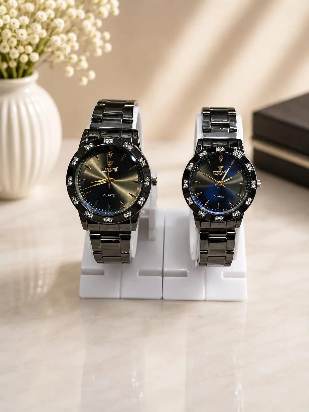 Unisex Couple Watches – Pack of 2