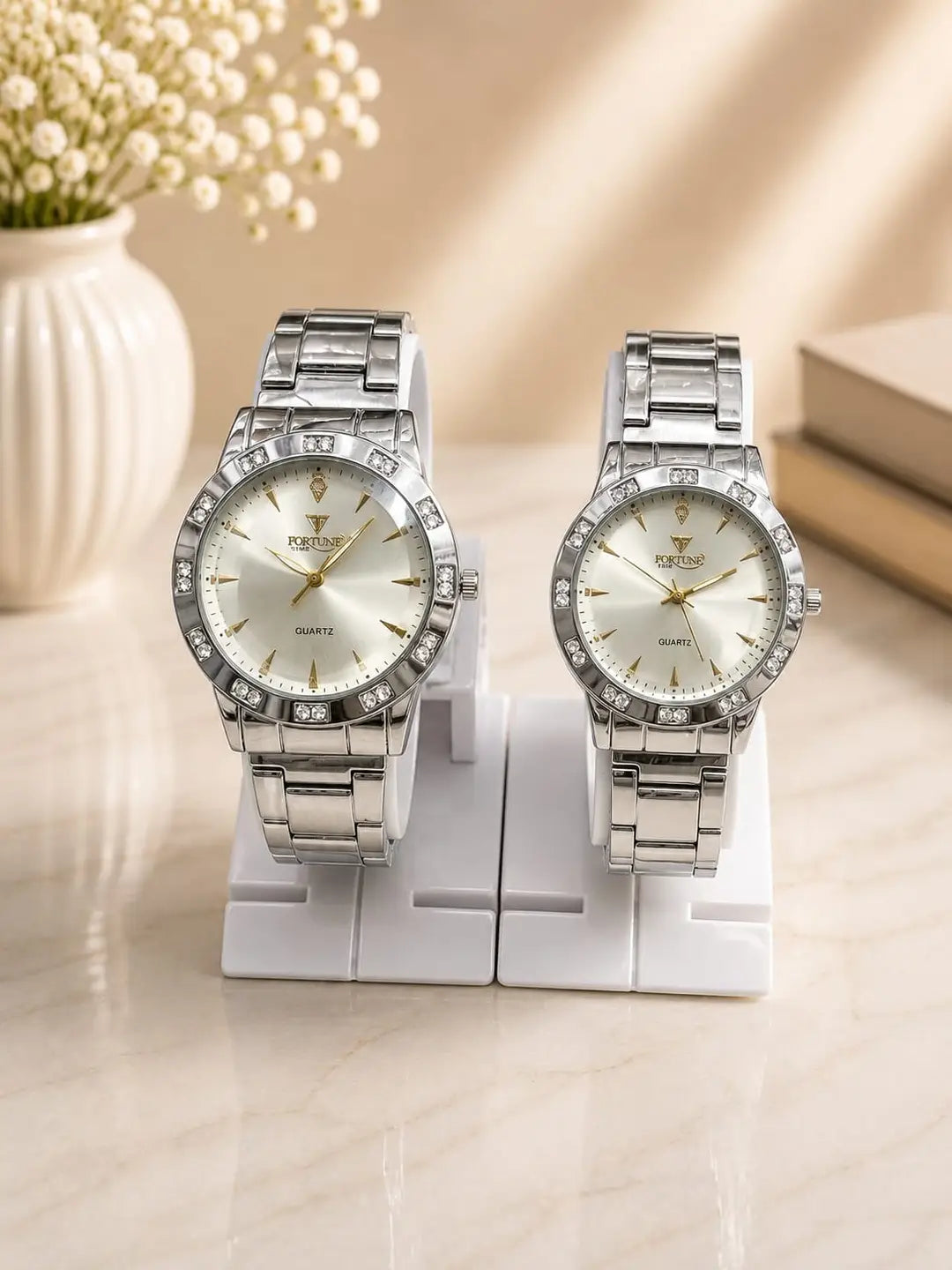 Unisex Couple Watches – Pack of 2