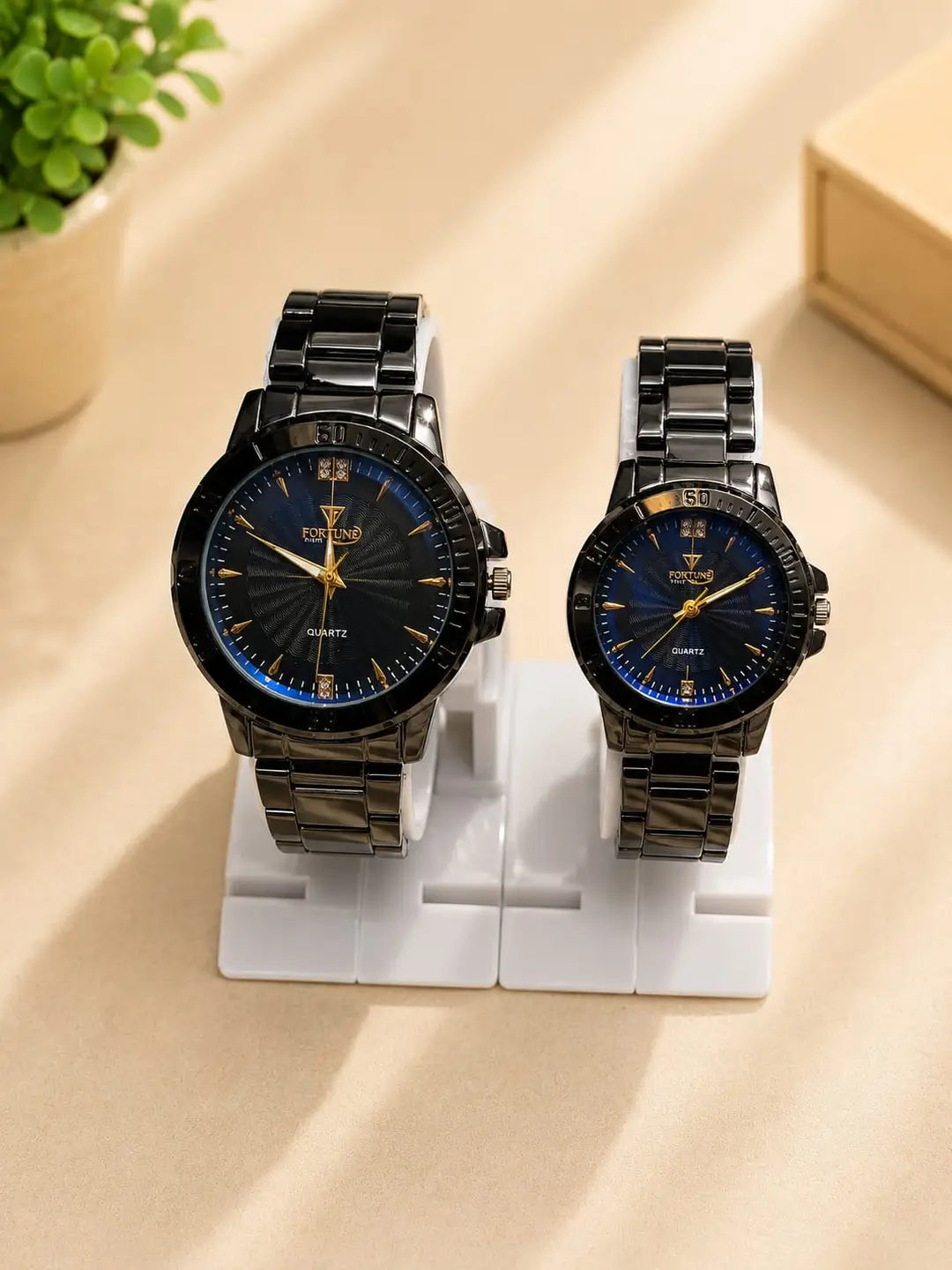 Unisex Couple Watches – Pack of 2