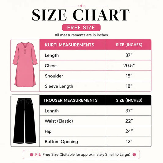 2 Pcs Women's Stitched Linen Plain Shirt And Trouser
