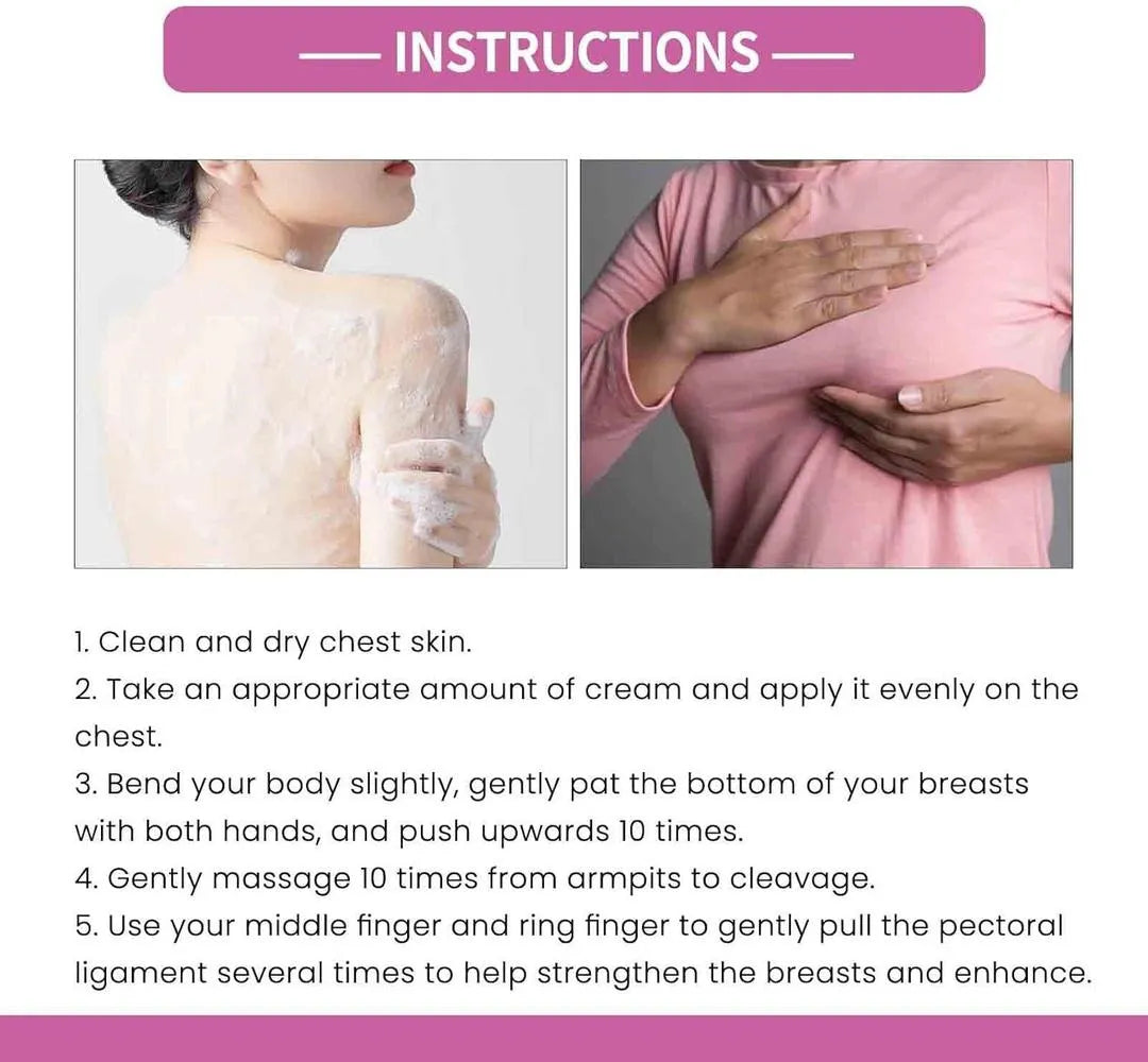 Breast Enlargement & Whitening Cream For Women – Smooth Skin Care Cream