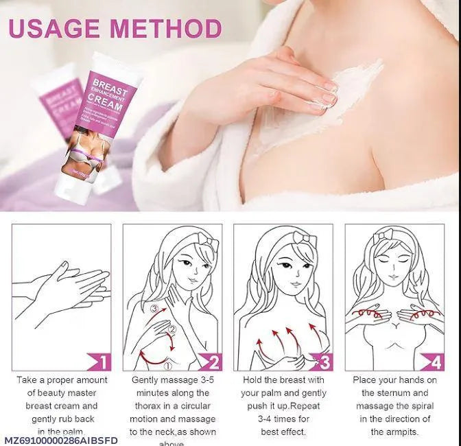Breast Enlargement & Whitening Cream For Women – Smooth Skin Care Cream