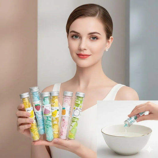 Scented Paper Soap 100 Pcs Multicolor Travel Pack – Portable Hand Wash Soap Sheets