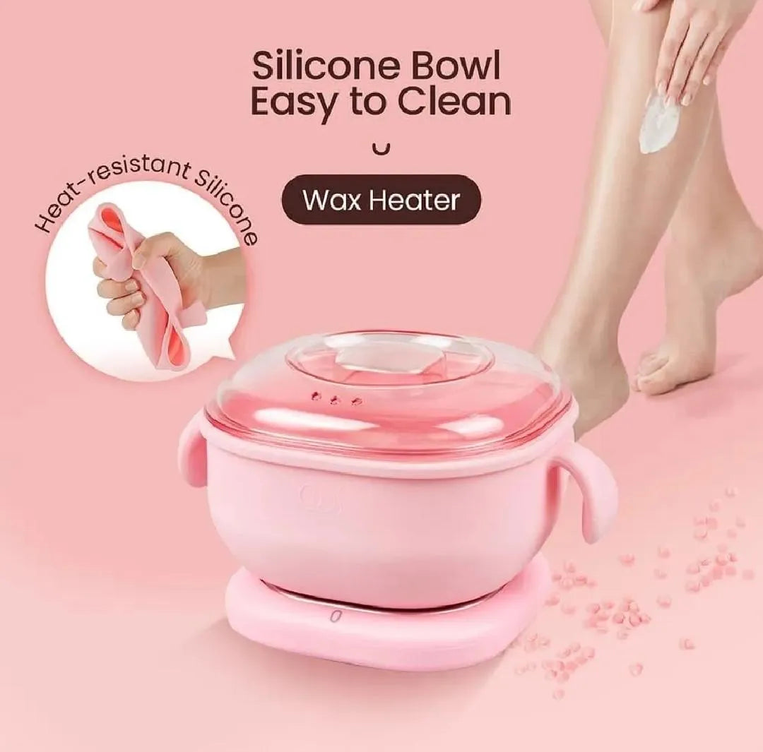 Pink Portable Wax Heater For Hair Removal – Electric Wax Warmer Machine