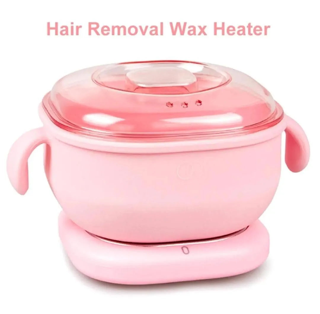 Pink Portable Wax Heater For Hair Removal – Electric Wax Warmer Machine